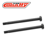 Team Corally C-00230-0081 Black Steel Hinge Pin Outer (2) Furago Punisher XD