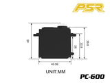 POWERSTAR PC-600 Digital Plastic Gear DC Servo