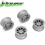 Louise LNBA261 8 Spoke Wheel +1mm Gray LMX