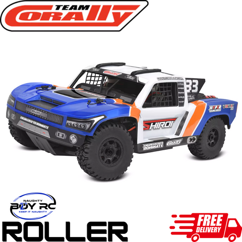 Team Corally Shiroi XP6 1/8 6S Short Course Truck Roller Blue