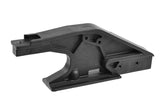 Black plastic component part designed for radio control cars, identified as Team Corally C-00180-914 Front Chassis Brace, used to reinforce the front chassis structure.