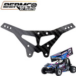 Bermco RC Parts 3mm Rear Carbon Fiber Shock Tower Losi 22S Sprint