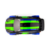 BlackZon Vyper RX RC Rally Car RTR 1/14 4WD Blue/Green