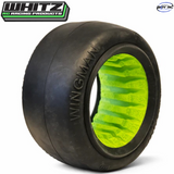 Whitz 1/10 Wingman Rear 2.2" Slick Tires (2) SS Soft RC Car High Bite Dirt Oval