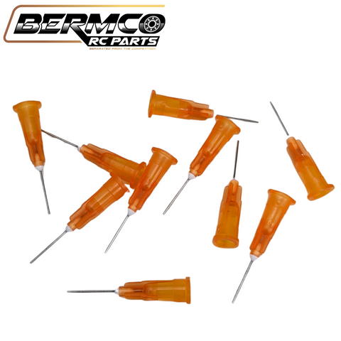 Bermco RC Parts Thin Metal CA Glue Tips (10)