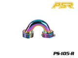 POWERSTAR PS-105-R 1/8 GT On-Road Exhaust Pipe (EFRA 2201) Rainbow Plating