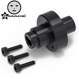 Gmade GM30112 Gmade GA44 Heavy Duty Diff Locker made of black metal with three included screws, designed for radio control parts in rc cars.
