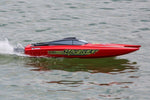 Rage RC Boat SuperCat 700BL Brushless RTR Catamaran 3s 24" 40MPH!