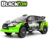 BlackZon Vyper RX RC Rally Car RTR 1/14 4WD Green