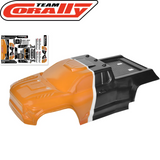 Team Corally C-00230-0096-O Furago XD Body Orange 1/12 Punisher RC Monster Truck