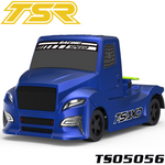 Team Saxo TS05056 1/10 Semi-Truck Body for MGT Touring (Clear) 225mm