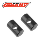 Team Corally C-00140-112 Steel Drive Shaft Coupling (2) SBX-425