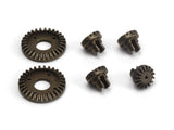 BlackZon BZN540476 Diff Gear Set Spryte Turbo consisting of metal differential gears designed for radio control car parts and RTR RC cars applications.