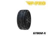 VP-PRO 1/8 GT Black Spoke Wheel (2) Soft-Hard Blade-Tech