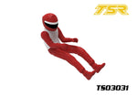 Team Saxo TS03031-RD Driver Figure Red GK-200