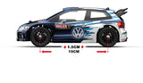 MJX Hyper Go 14304 1/14 VW Polo R WRC Brushless Rally Car RTR