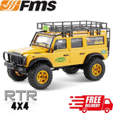 FMS FCX24M Land Rover Defender 110 Camel Trophy 1/24 RTR