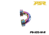 POWERSTAR PS-105M-R 1/8 GT On-Road Exhaust Manifold Rainbow
