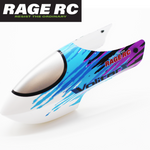 Rage RC RGR6042 Blue Replacement Canopy Voiltar X