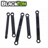 BlackZon BZN540009 Front Upper Steering Links & Servo Link Slyder