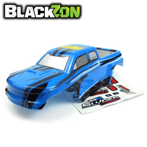 BlackZon BZN540205 Slyder MT Turbo Body Blue 1/16