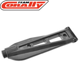Team Corally C-00180-530 Upper Front Suspension Arm HDA-4 designed as a durable rc car part for enhanced performance in radio control and rtr rc cars.