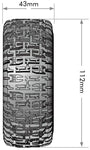 Louise SC-Pioneer Pre-Mounted SCT Tires 1/10 12 14 & 17mm Hex