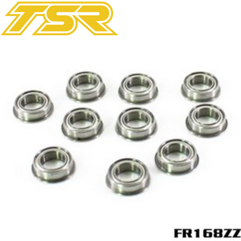 Team Saxo FR168ZZ Flanged Bearing 6.35x9.525x3.175 (10)