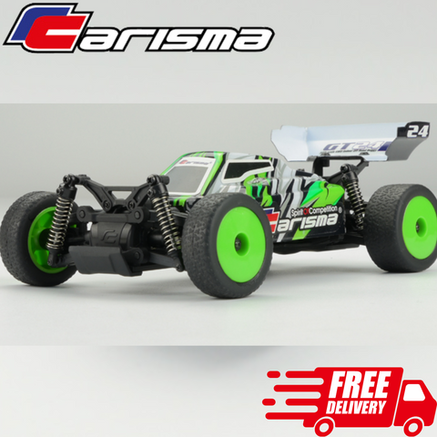 Carisma GT24B 1/24 Micro Buggy Racer's Edition 2 Green RTR Brushless