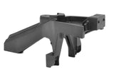 Team Corally C-00180-990 Rear Chassis Brace SB G2 in black, designed as a durable and precise rc car part for enhanced chassis stability.