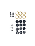 Hobby Plus HBP240480 1.2 Steelie Bead Lock Wheel Black Arktos 6x6