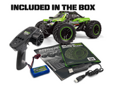 BlackZon Spryte MT Turbo 1/20 4WD Monster Truck Green RTR Brushless