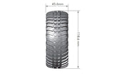 Louise CR-Ardent RC Crawler Tires 1/10 1.9" 12mm Super Soft CH-BL Pre-Mount (2)