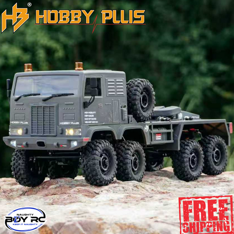 Hobby Plus CR-18P Terranaut 8X8 AWS 1/18 Recovery Crawler Gray
