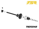 Team Saxo TS05042 GT-300W-V3 Rear Ball Diff Axle Kit