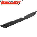 Team Corally C-00180-870 Aluminum 3mm Center Lower Chassis Brace for radio control cars, designed to enhance durability and performance in rc car parts.