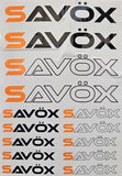 Savox Sticker Set 210x150mm Decal Sheet