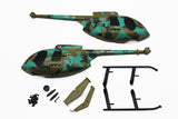 Rage RC RGR6121 Canopy Set Marines Hero-Copter Military