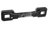 Team Corally C-00180-142 Aluminum Suspension Arm Mount PRO Rear-Rear made from black anodized aluminum with 7075 tuning logo for radio control car parts.