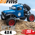 FMS FCX24 Power Wagon RTR RC Rock Crawler Blue