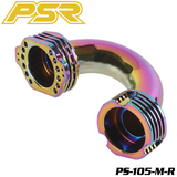 POWERSTAR PS-105M-R 1/8 GT On-Road Exhaust Manifold Rainbow