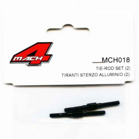 MACH4 MCH018 Tie-rod Set (2) Steering Turnbuckles