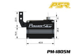 POWERSTAR PM-1805M Brushless HV Low Pro Digital Servo Mugen MTC 2