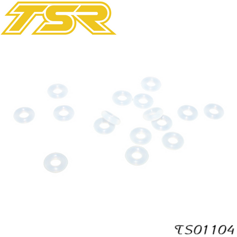 Team Saxo TS01104 Plastic "0" Shape Washer (8)