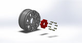 Lousie MFT B-Rocket 1/8 Buggy Tires 17mm Black Spoke Rim Soft (2) RC Car Truck