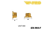 VP-PRO GN-M4-F Gold M4 Flange Locknuts (20)