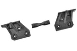 Team Corally C-00180-894 Left & Right Wing Support parts for radio control cars, featuring durable black plastic construction for secure wing attachment in rc car models.