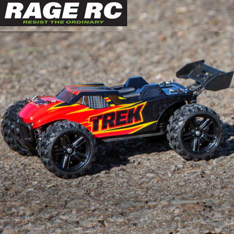 RAGE RC Mini Trek 1/24 RTR Truggy Red
