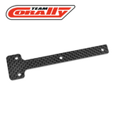 Team Corally C-00140-172 Carbon Chassis Stiffener Plate Front