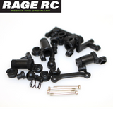 Rage RC RGRC2459 Mini Trek Shock & Steering Assembly